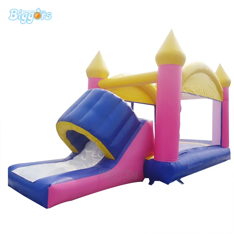 Commerciële Grade Opblaasbare Bouncy Castle Jumpers Bouncer Trampoline Moonwalk Jumper met dia voor kinderen en volwassene