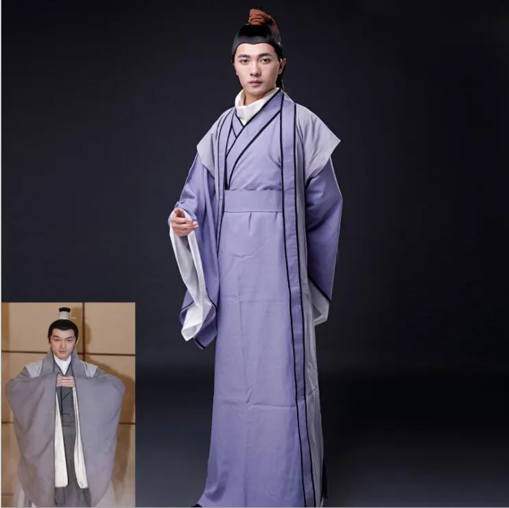 costumi di film TV Special intrattenimento musiche e canzoni dinastia Tang imperatore Li Shimin stesso stile di abbigliamento studio fotografico drago Hanfu antico lunga tunica