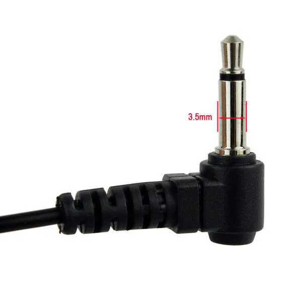 1-pins 3,5 mm D-vorm Luister alleen Oortelefoon Headset voor Motorola MT1500 APX7000 BPR