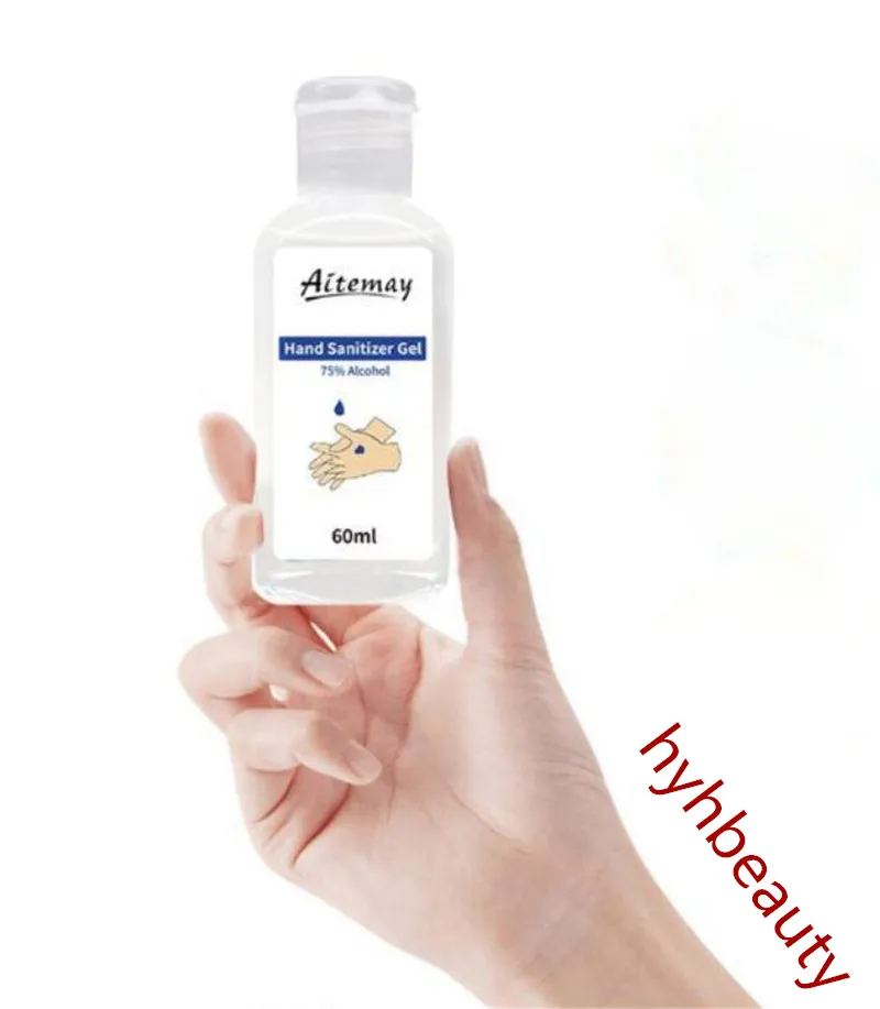 60ML AITEMAY ECOFINEST HANDION HAND SANITIZER مياه مجانية مع هلام التطهير الفعال في الكحول