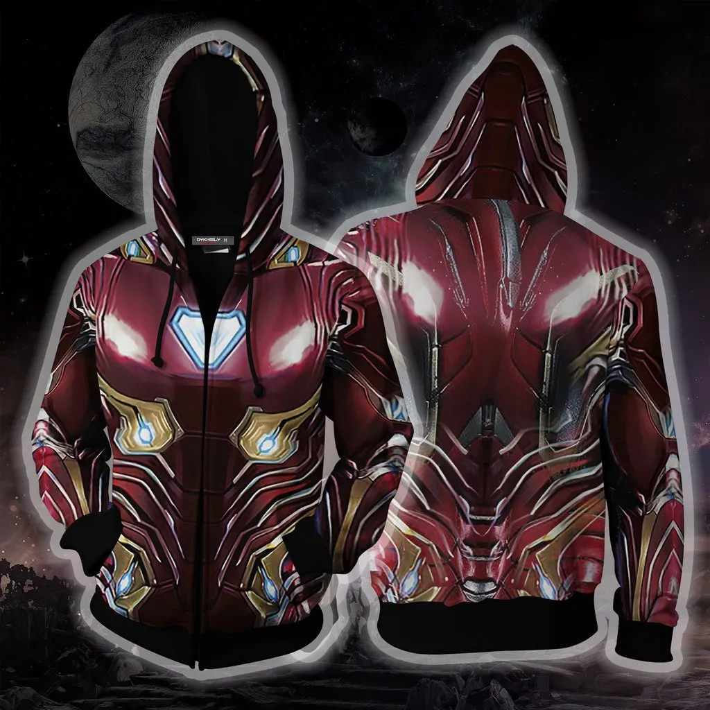 4: Son oyunu Yeni Demir Erkekler Cosplay Kapüşonlu Hoodies Uzun Kollu Tişörtü Kazak