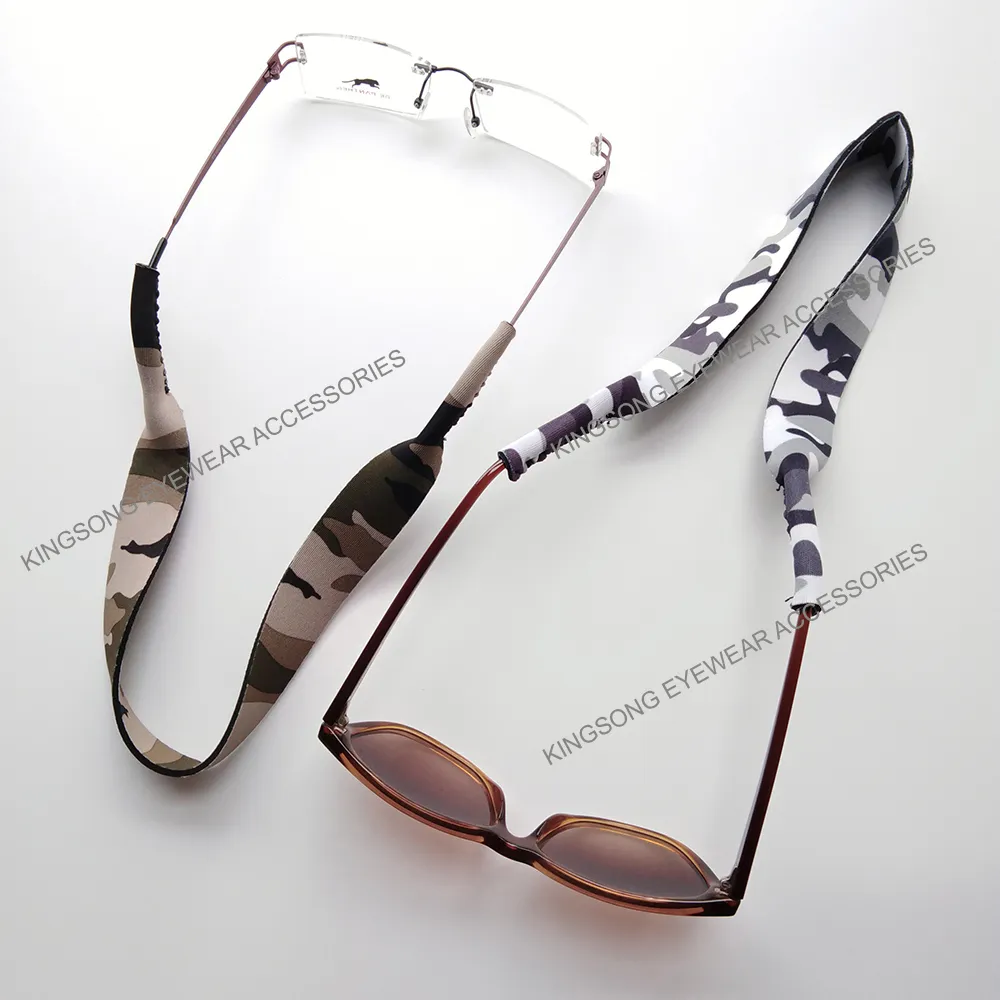 Camouflage Neoprene Sport Band With Floating Seam And Camo Print Ideal For Biking Fishing Basketball And Spectacle Retainer Camo Sunglasses Strap And Floater Holder From Kingsong2011 33.75 DHgate.Com
