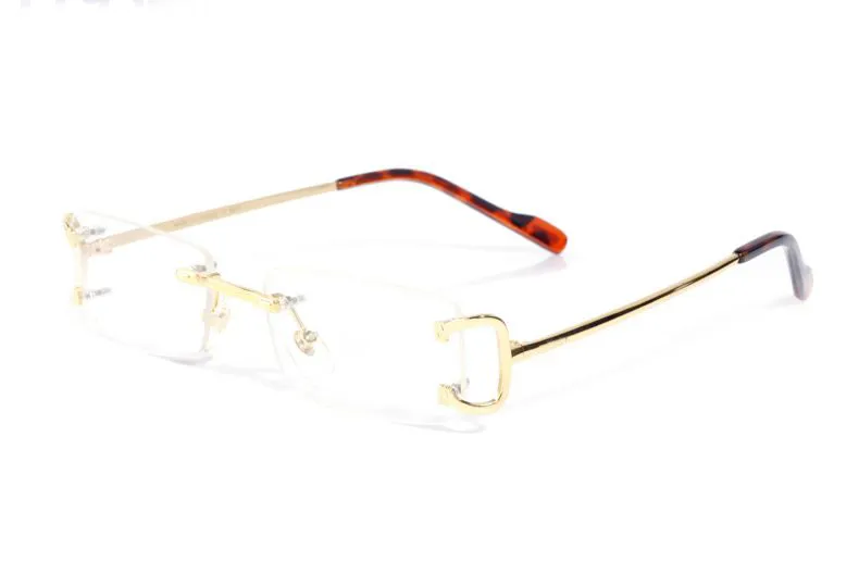 Kvadratisk solglasögon för män Buffalo Hornglasögon Ny mode Vintage Sport Solglasögon för Kvinnor Rensa linser Ram Spegel Lunettes Gafas