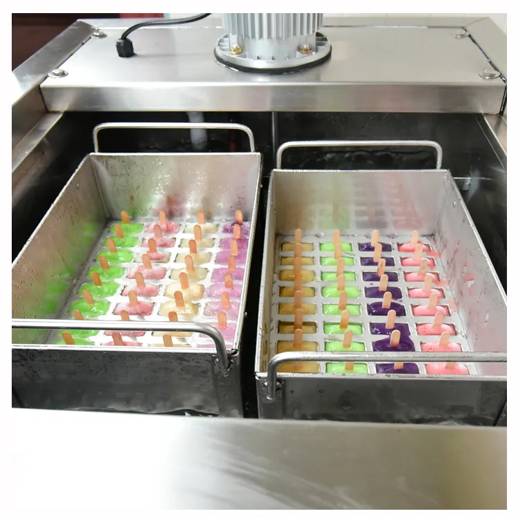 المطبخ التجاري 2 قوالب صنع المصاصة صنع آلة صانع حلوى البوب ​​مصاصة مع مجموعتين من القوالب