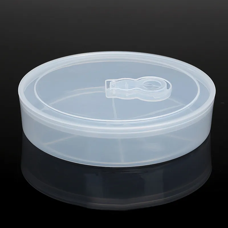 Hochwertige runde Box aus PP-Kunststoff, Teebox, perforierte Box F20174012
