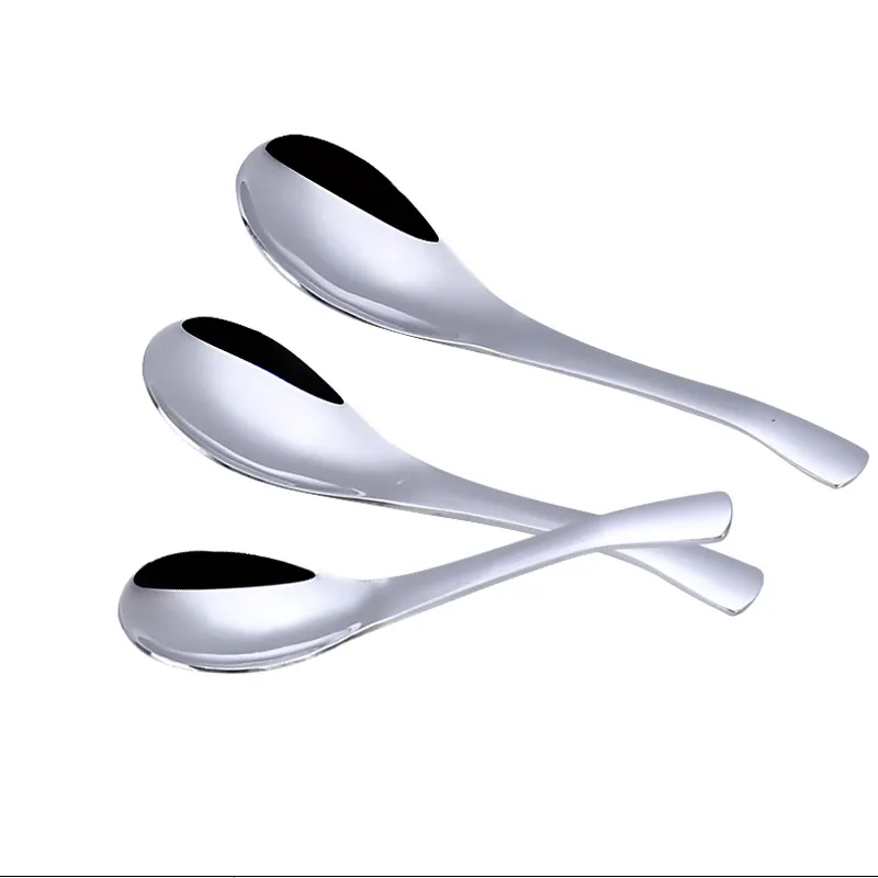 Set Di 4 Mestoli Per Zuppa In Acciaio Inossidabile Per Alimenti - Cucchiai Da Minestra Con Manico Lungo, 7,6 Pollici - 2