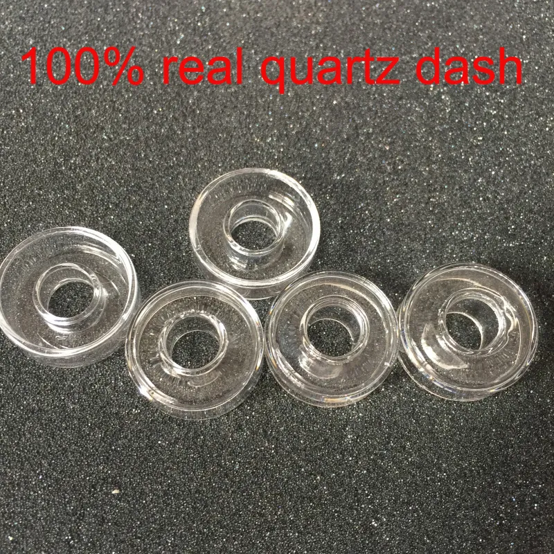 MOQ 2pcs Replacement OD 22mm 25mm quartz dish 100% titanium nail coil accessories bowls for glass pipe water bongs wax oil rigs