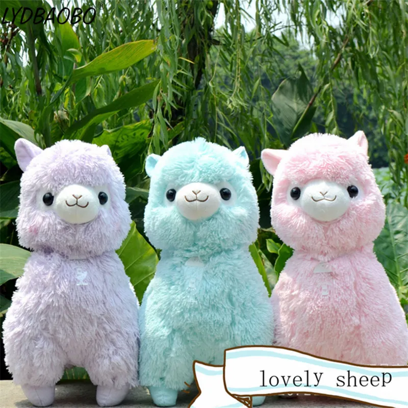 LYDBAOBO-1PC-35-45CM-Giant-Japanese-Alpacasso-Soft-Toys-Doll-Kawaii-Sheep-Alpaca-Plush-Stuffed-Animals (2)