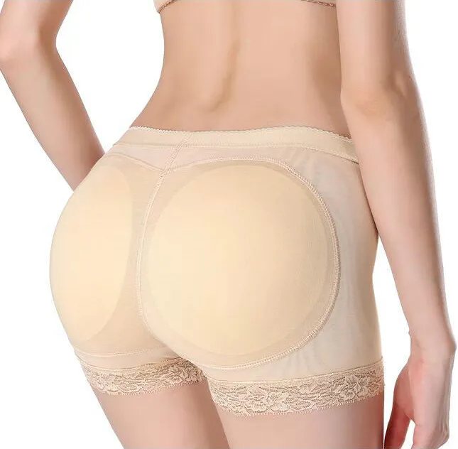 Shaper Hot Byxor Sexig kvinna Panties BoysHort Fake Ass Underkläder Push Up Panties Buttock Shaper Butt Lifter Hip Enhancer