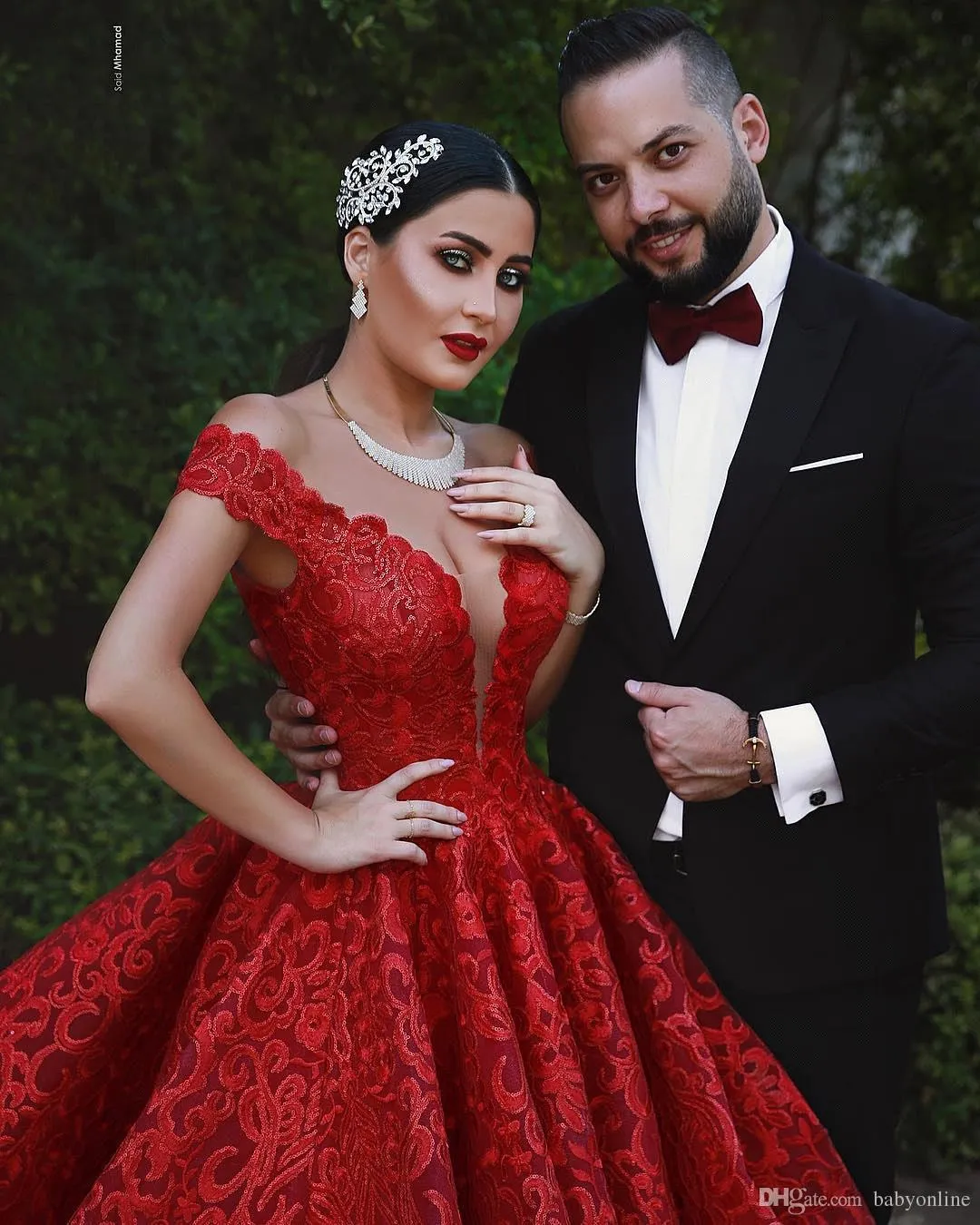Vestidos de fiesta largos online rojos 2019