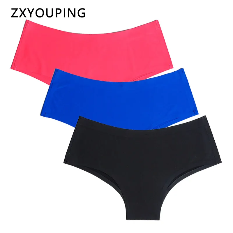 Bragas De Las Mujeres De Gran Tamaño Mujeres Sin Fisuras Ropa Interior  Sólido Mediano Aumento Sexy Calzones Elasticidad Lencería Hembra Xs L  Nosotros Bikini Panty De 37,47 €