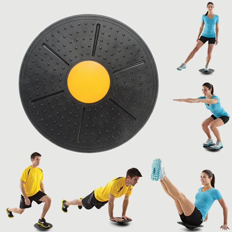 Planche d'équilibre oscillante saine disque de stabilité Yoga Sport entraînement Fitness sport exercice taille se tortillant plaque ronde