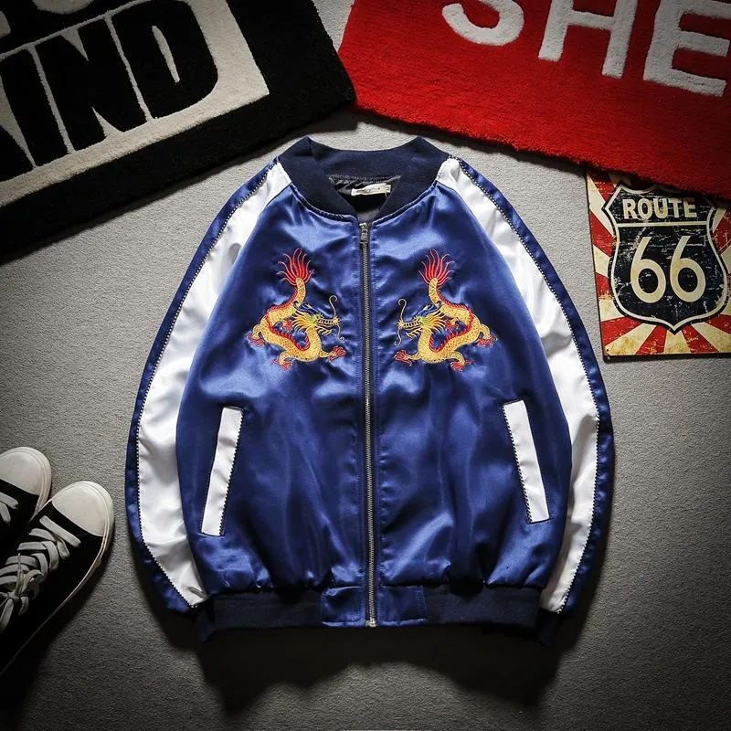 Dragon baseball jacket top