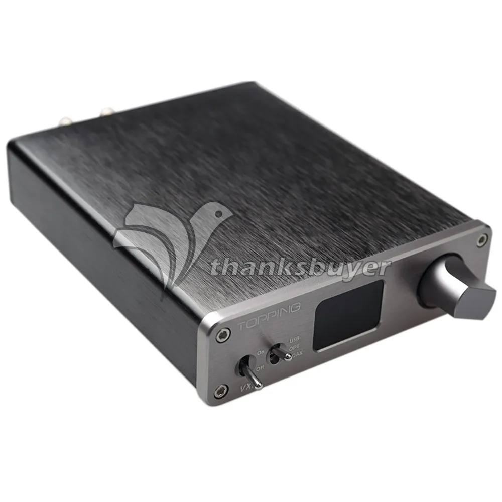 Freeshipping 2x40w 2ch 24bit 192khz Digital Amplifier HiFi Audio Amp Support USB Coaxial Optical Fiber