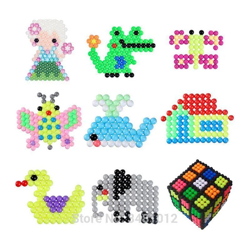 Water Fuse Magic Pearl Sticky BeadDIY Set Tool Pegboard Handicraft Kids Toys  For Girls Children Gift Teenage 8 10 Years From Dhtradeguide, $12.67