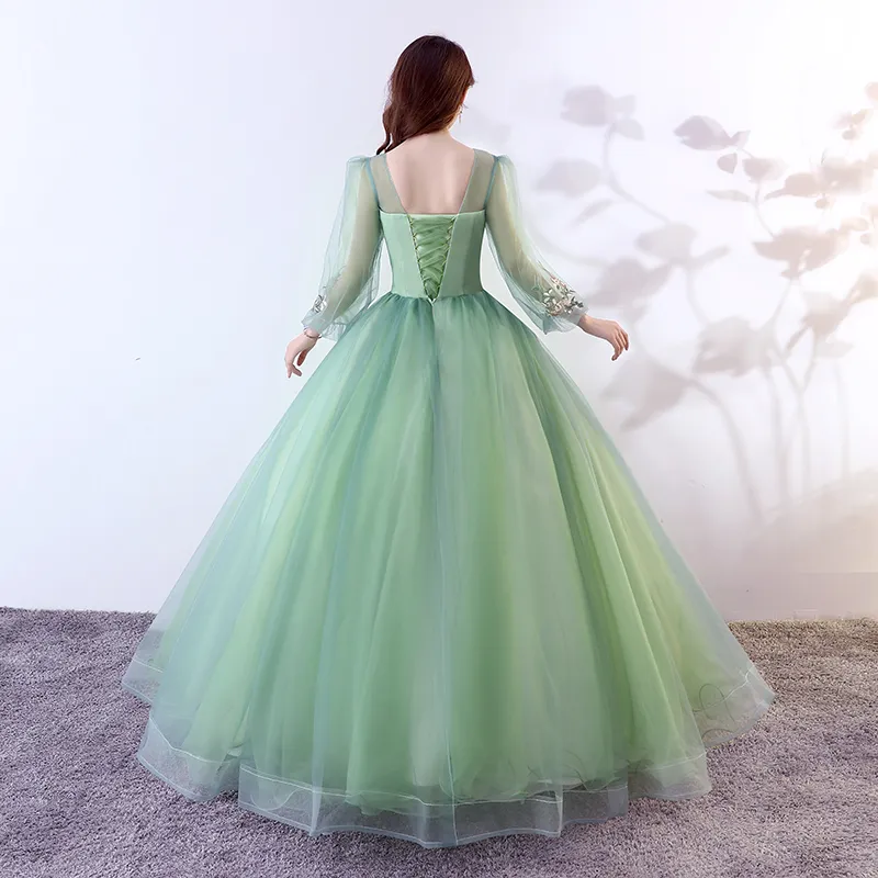 slim fit dress slacks Green Peacock Wedding Dress Sweet 16 Dress Cinderella Ball Gown 222189 –  Viniodress