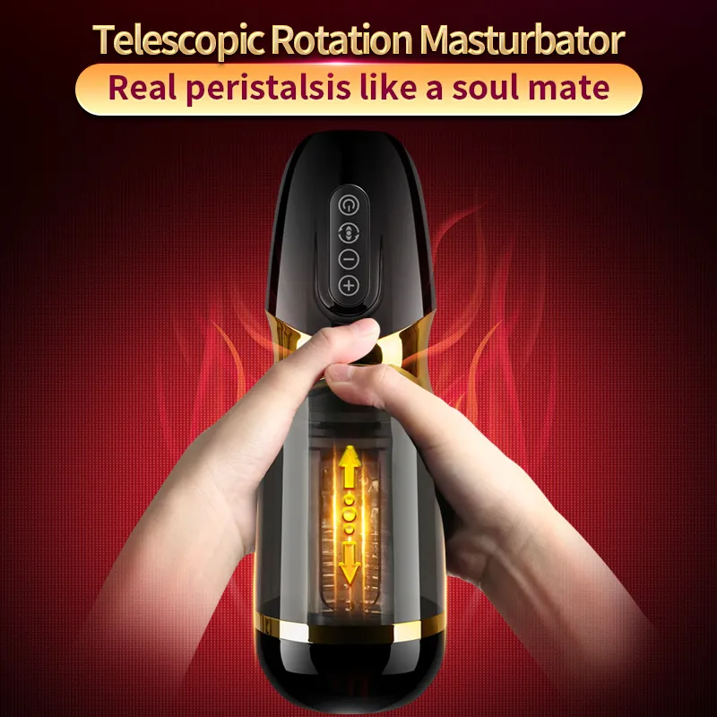 Automatic Telescopic Rotation Male Masturbator 10*10... From Junlong03,  $48.48 | DHgate.Com
