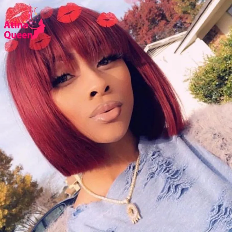 Blunt cut bob shop lace wig