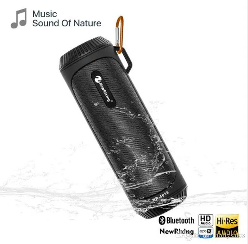 Mini Portable Bluetooth speaker Wireless Loudspeaker Sound System 6W stereo Music surround Waterproof Outdoor Speaker with LED Flashlight