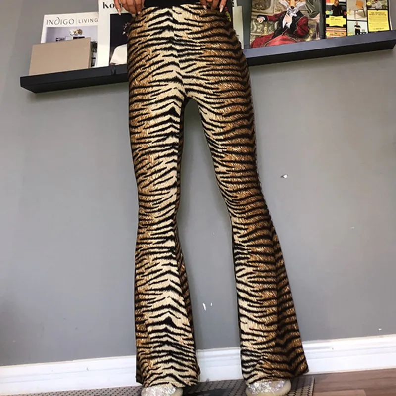 パンツ vintage python design western flarepants 204889674-3