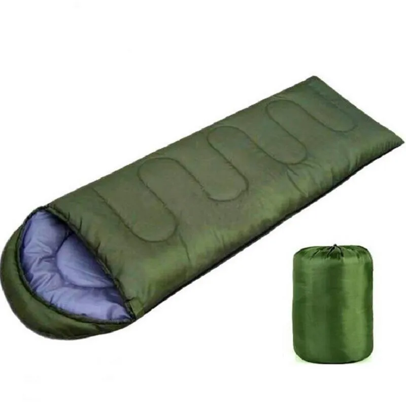 Sac de couchage thermique extérieur multifonctionnel enveloppe à capuche voyage Camping garder au chaud résistant sacs de couchage paresseux livraison gratuite