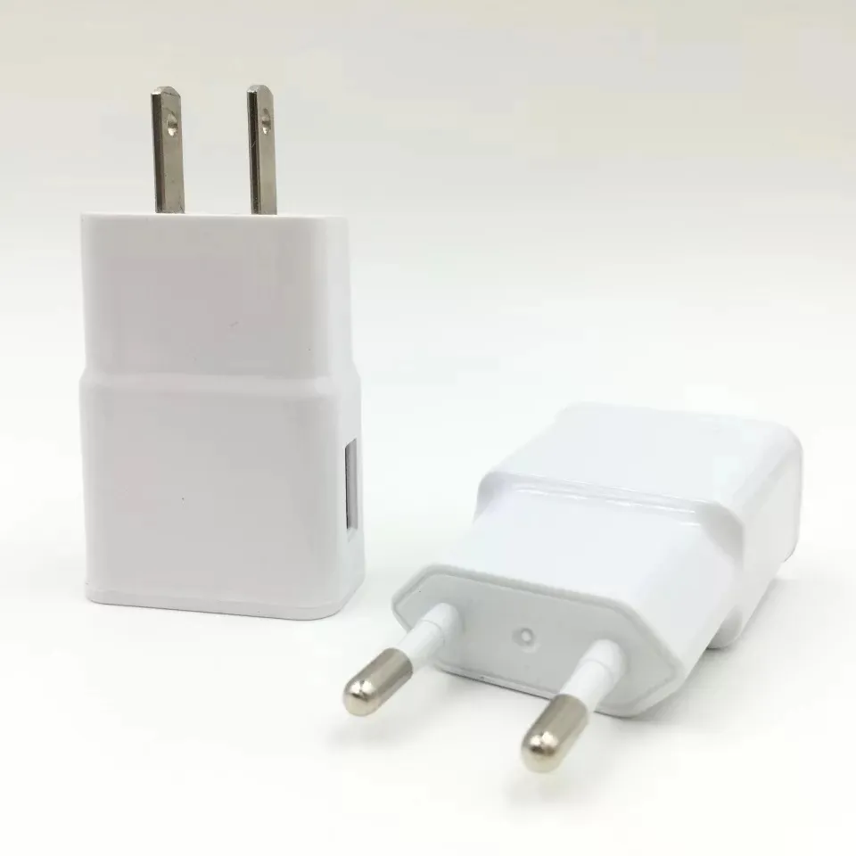 Adaptive Fast Charger 5V 2A USB Wall Charger Adapter لـ Samsung Galaxy Note 4 S6 S7 Edge for iPhone 5 6 7 High Quanlity9893209
