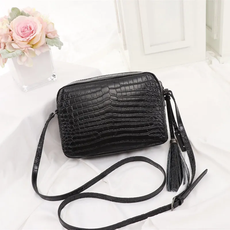 Luxury Designer Handbags Women`s LOU CAMERA Bag High quality QUILTED LEATHER Tassel Crossbody bag