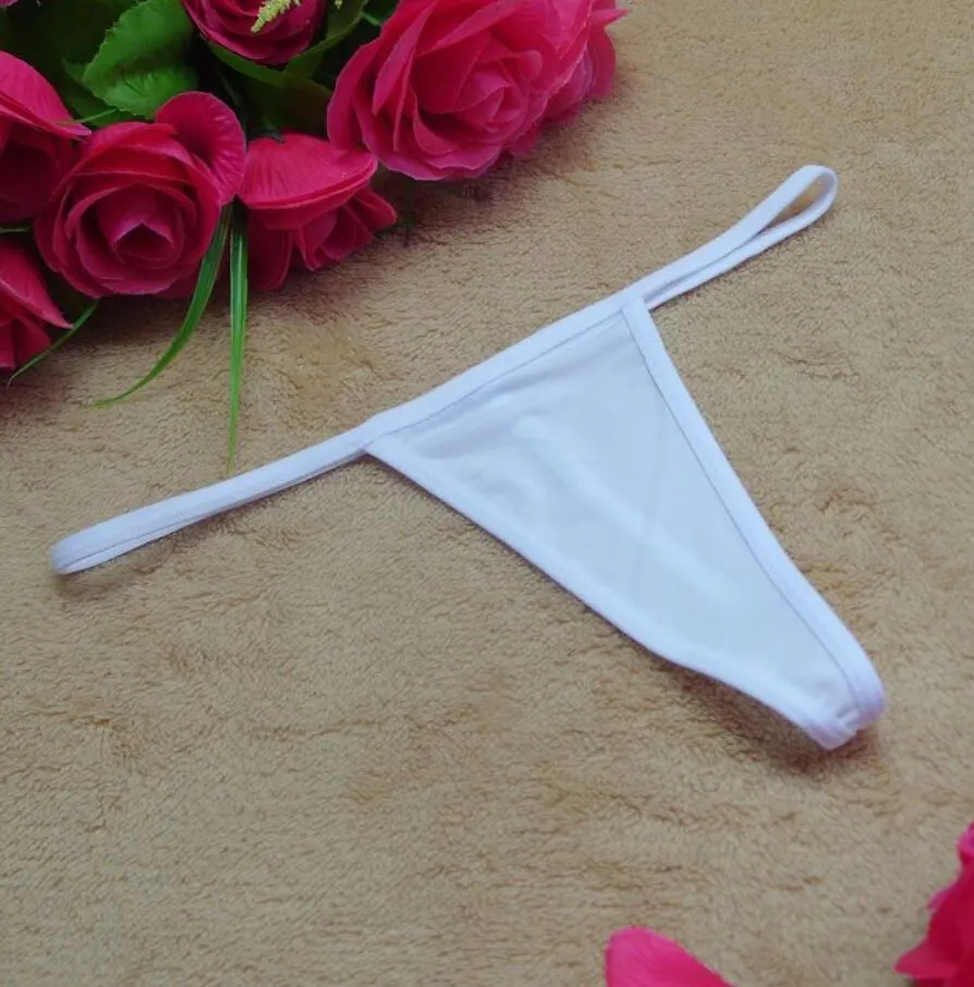 50 Pecs Sexy Wedding Panties G String Thongs Panties T Back LINGERIE Women  Lady Solid Bikini Panty Cheap From Tina920, $0.41
