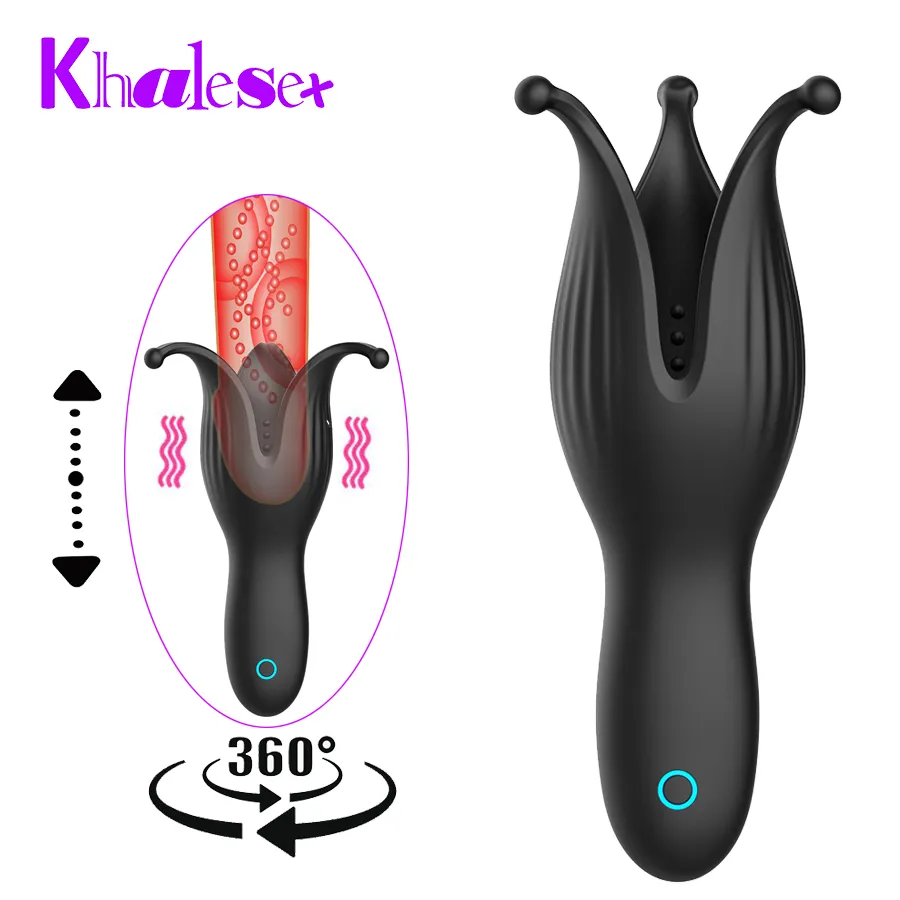 Men's 10-Speed Penis Vibrator Massager with... Men's 10-Speed Penis Vibrator Massager with...