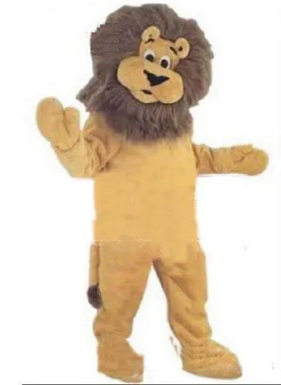 Varm försäljning av 100% sant bild av Lion Mascot kostymer