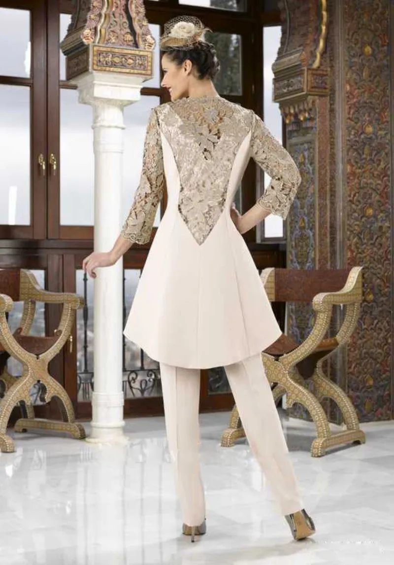 Custom Made Lace Jumpsuit Mother Of The Reception Pantsuit For Bride With  Jacket Elegant Wedding Guest Dress For Plus Size Mothers Of Groom From  Lindaxu90, $109.97