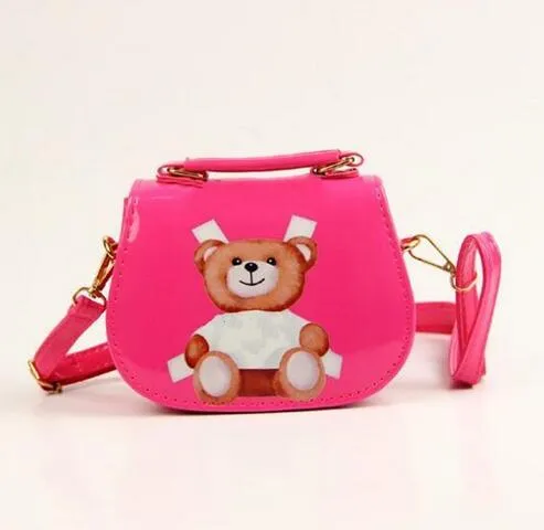 Kids Jelly Messenger Bag Stylish Girl Shoulder Handbag Toddler Purse Designer Children Girls Mini Candy Color Bags