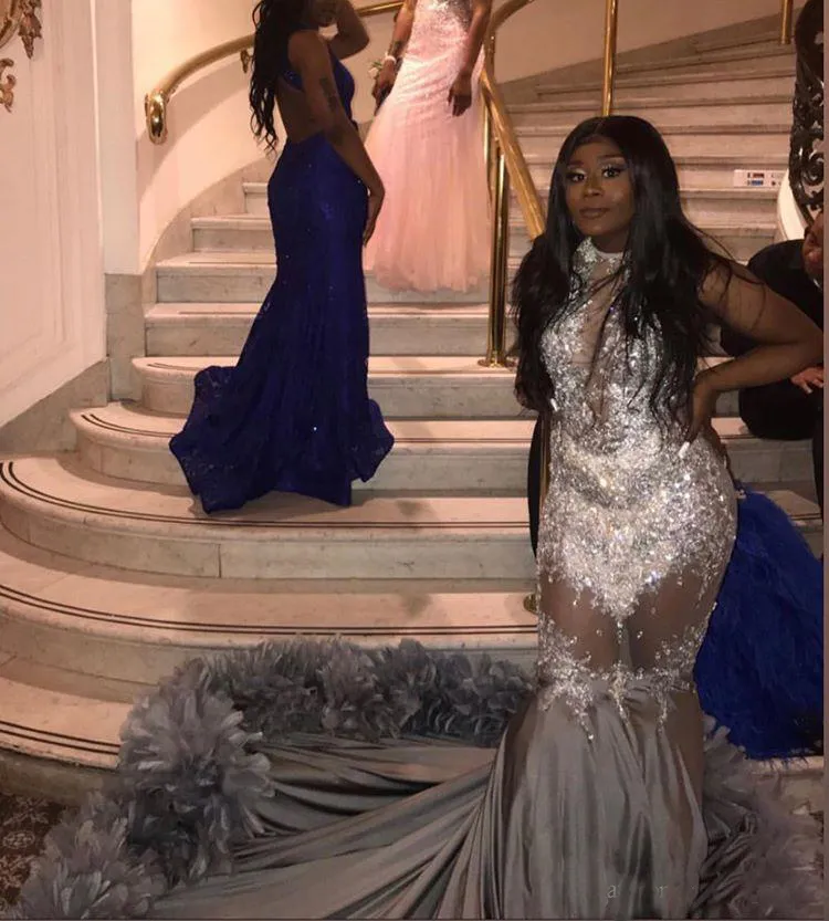 Lace applique prom dress on sale