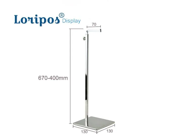 5st justerbar metallhandväska display rack kvinnor handväska väska display stativ hållare peruk hatt halsdukar krok stativ väska rack