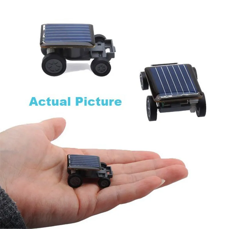 Divertente mini kit Novità Giocattoli Novità Energia solare Powered Mini Car Bockroach Power Robot Bug Grasshopper Gadget Gadget Gadget per bambini
