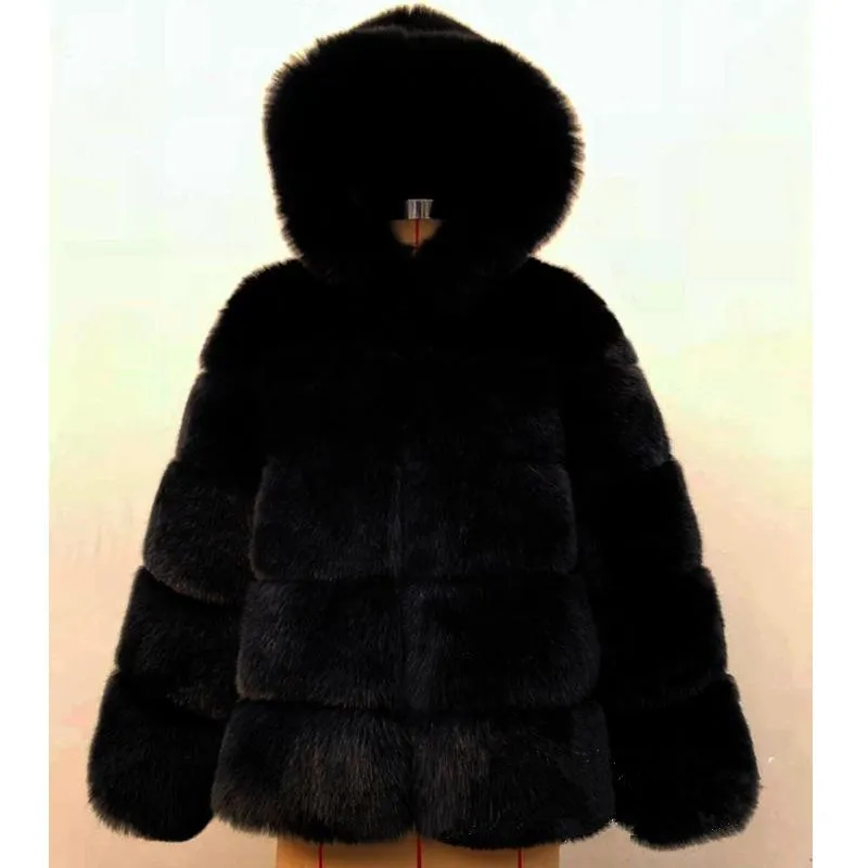 Cappotto Invernale Donna Apparis 327 – Blu Pelliccia Ecopelliccia Taglia S – Sophie Overcoat