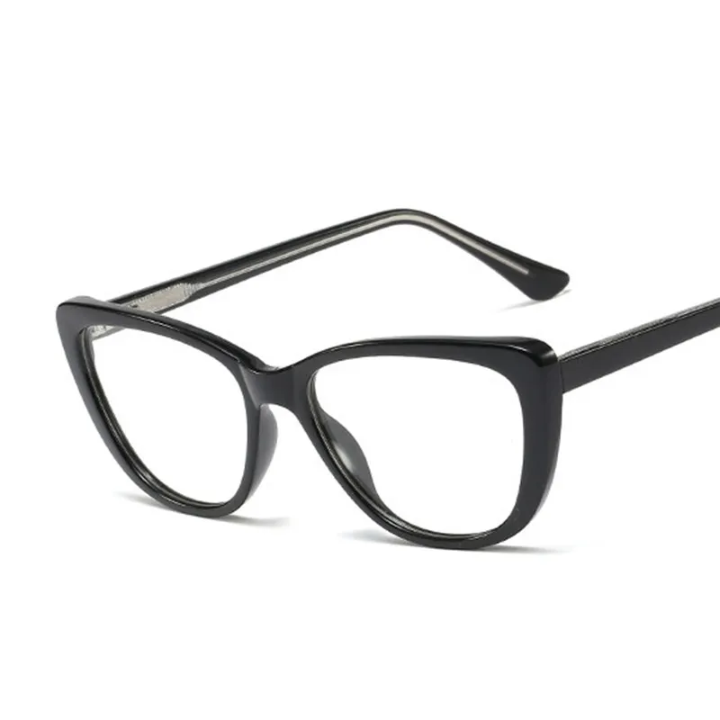 Óculos De Moda Transparente Moldura De Mulher Sem Grau Óculos De Cat Óculos  Quadro Lente Clara Lente TR90 Homens Ópticos De $127,93
