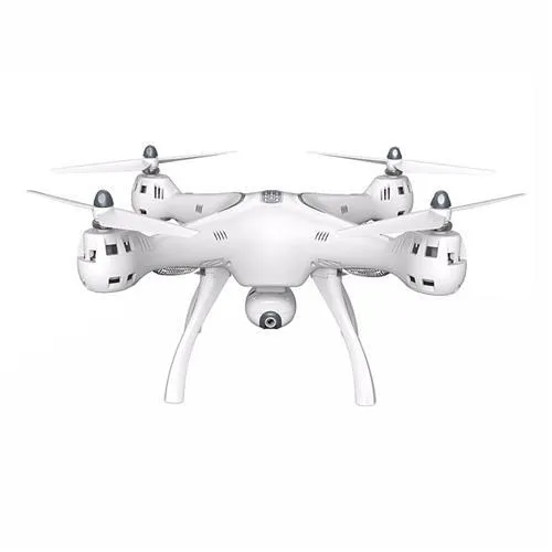 SYMA X8PRO GPS WIFI FPV RC QUADCOPTER MET HD 720P CAMERA HOVER FUNCTIE HOOFDELIJKE MODUS RTF - White