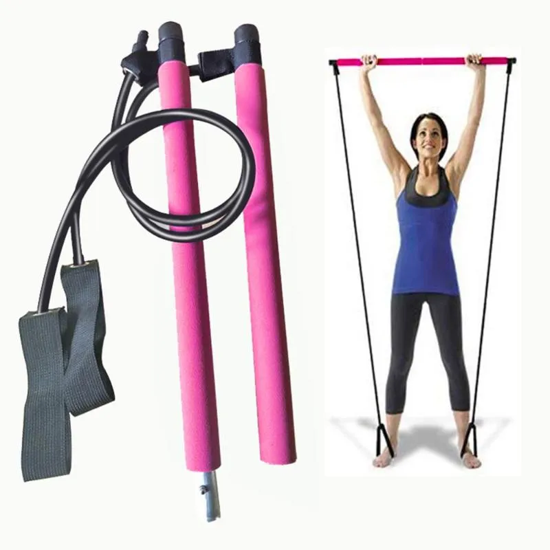 Kit de barre de yoga Pilates portable, équipement de Pilates avec