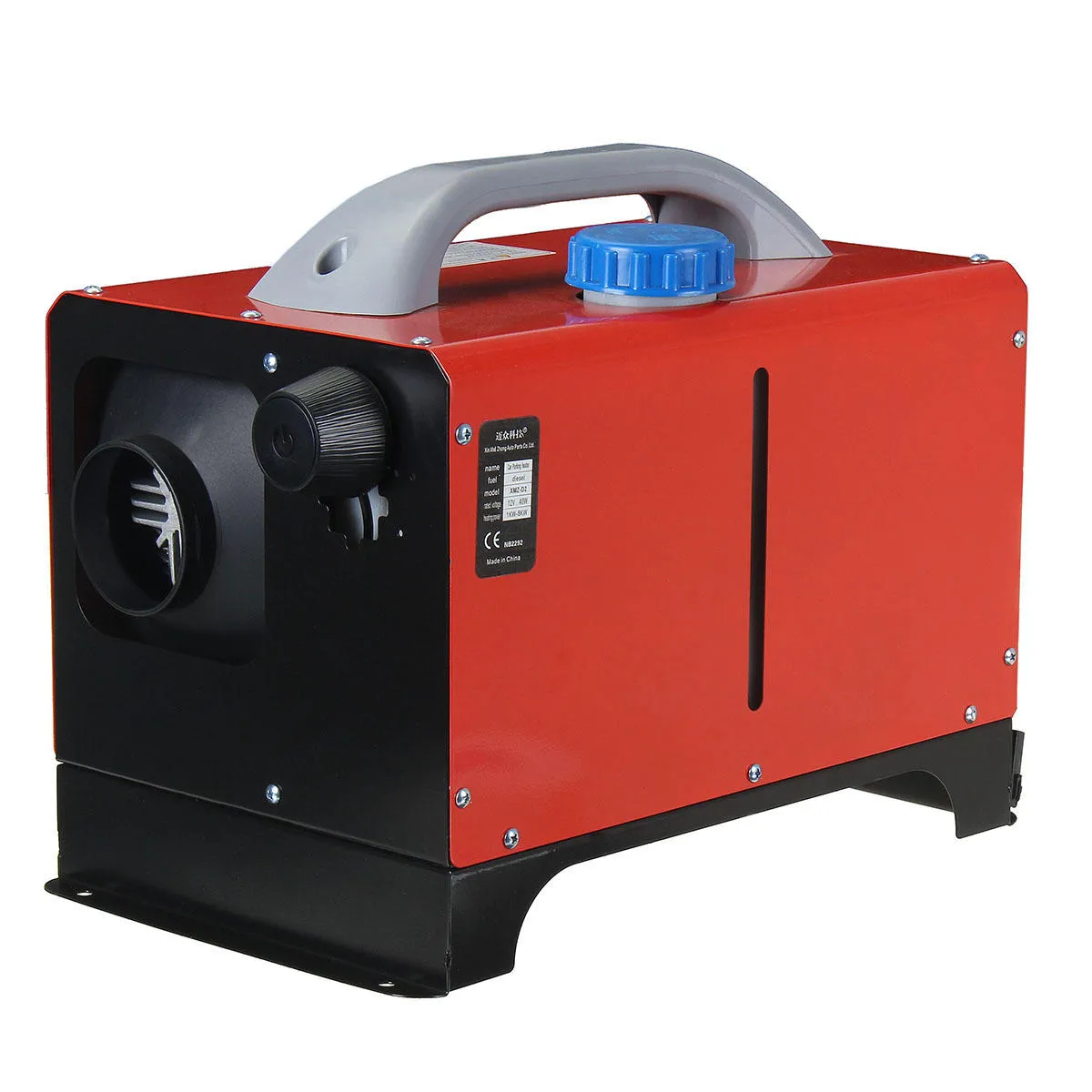 12V 8KW Red Diesel Air Blower Heater Price With Automatic Room