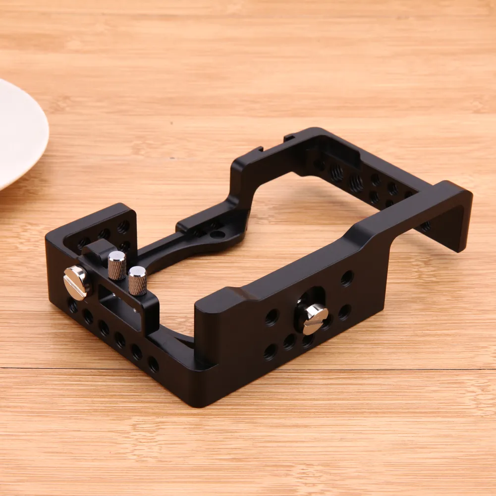 Premium Aluminum Alloy Camera Cage - Black Finish, Enhanced Protection ...