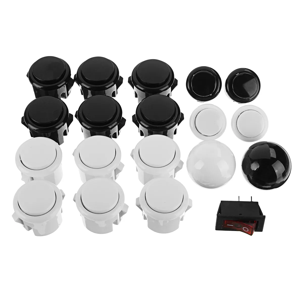 Kit de bouton poussoir de carte mère double lecteur 1299 en 1 pour Console de jeu d'arcade Pandora's Box 5S bricolage