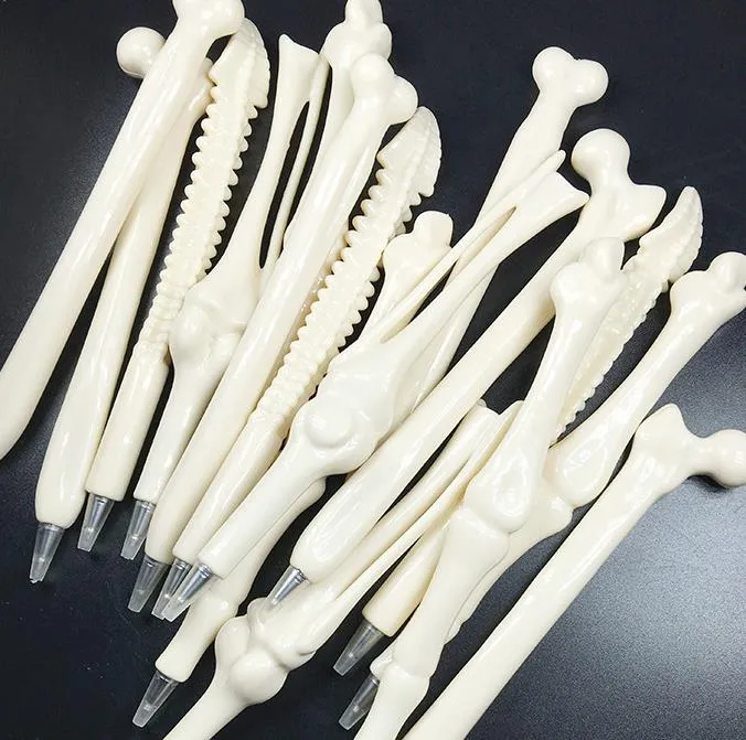 Luntfeiy Bolígrafo De Diseño De Hueso De 25 Piezas Con Para Artistas, Médicos, Enfermeras, Escuela, Oficina, Fiesta