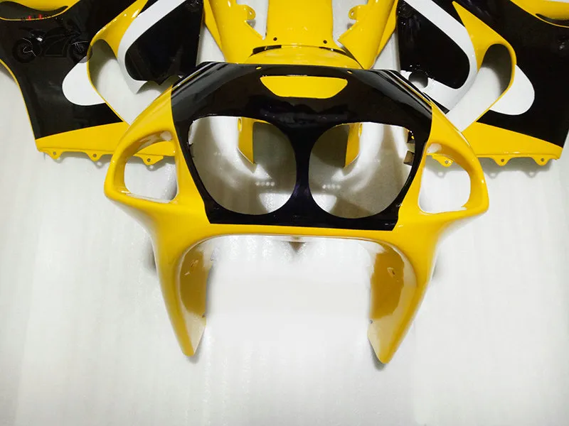 adoniss 　CB750k用バイクパーツセット DHgate.com:Yellow & Black ABS Fairing Kit For Kawasaki Ninja