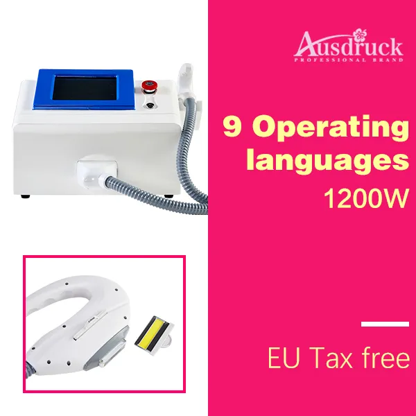 Top Newest Elight RF IPL beauty device for hair removal Freckle Winkle Beauty IPL RF Radio Frequency Pulse Cold System Painless machine