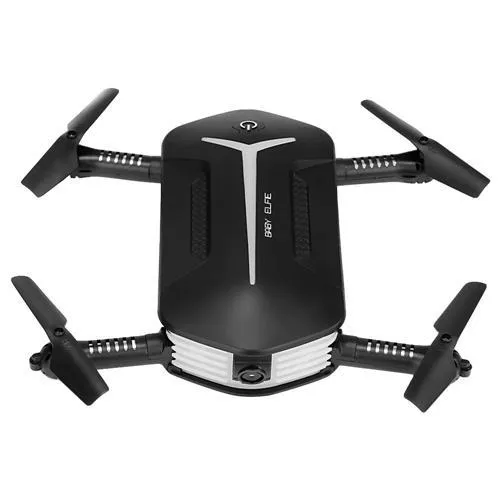 Drone pieghevole JJRC H37 Mini Baby Elfie WIFI FPV + batteria Li-po extra 3.7 V 400 mAh - Nero