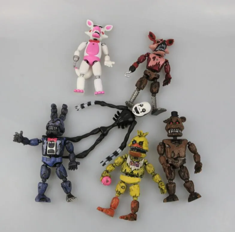 Characters Five Nights Freddys - 6 Pcs/set Anime Figure Action Pvc