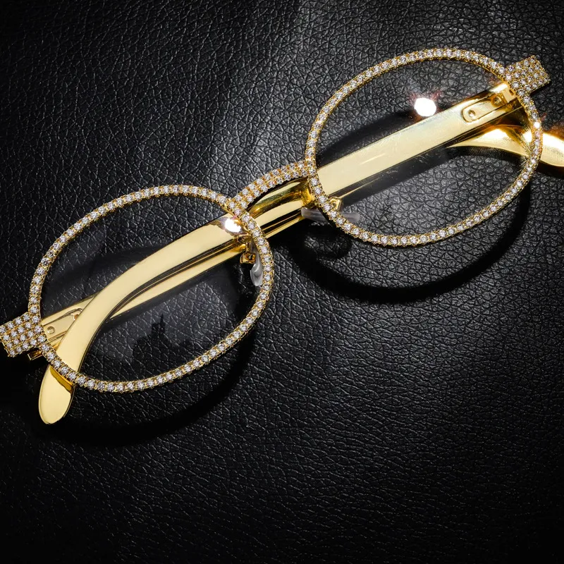 Gafas con top diamantes