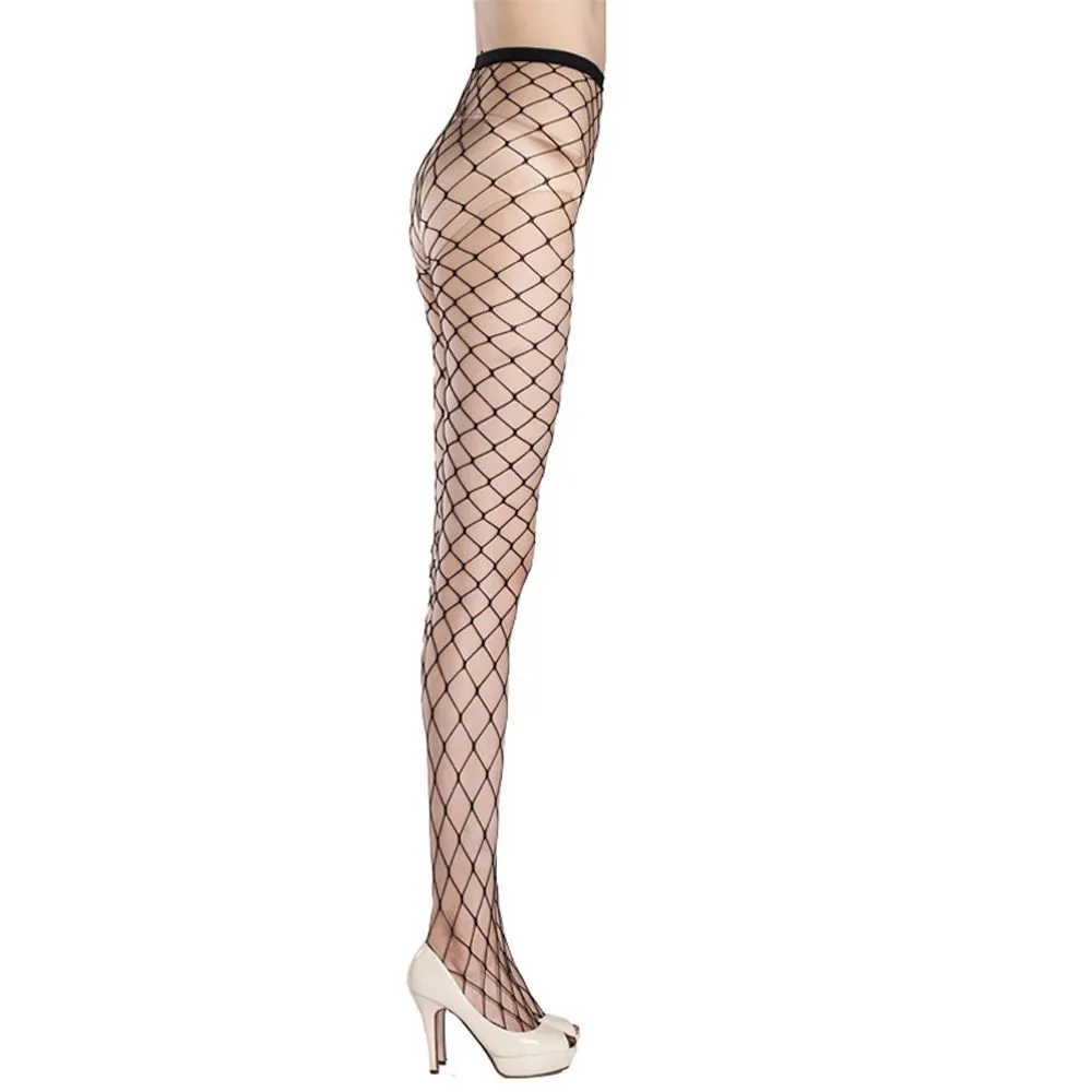 Women Sexy Body Stocking Lace Soft Top Thigh High Stockings + Suspender  Garter