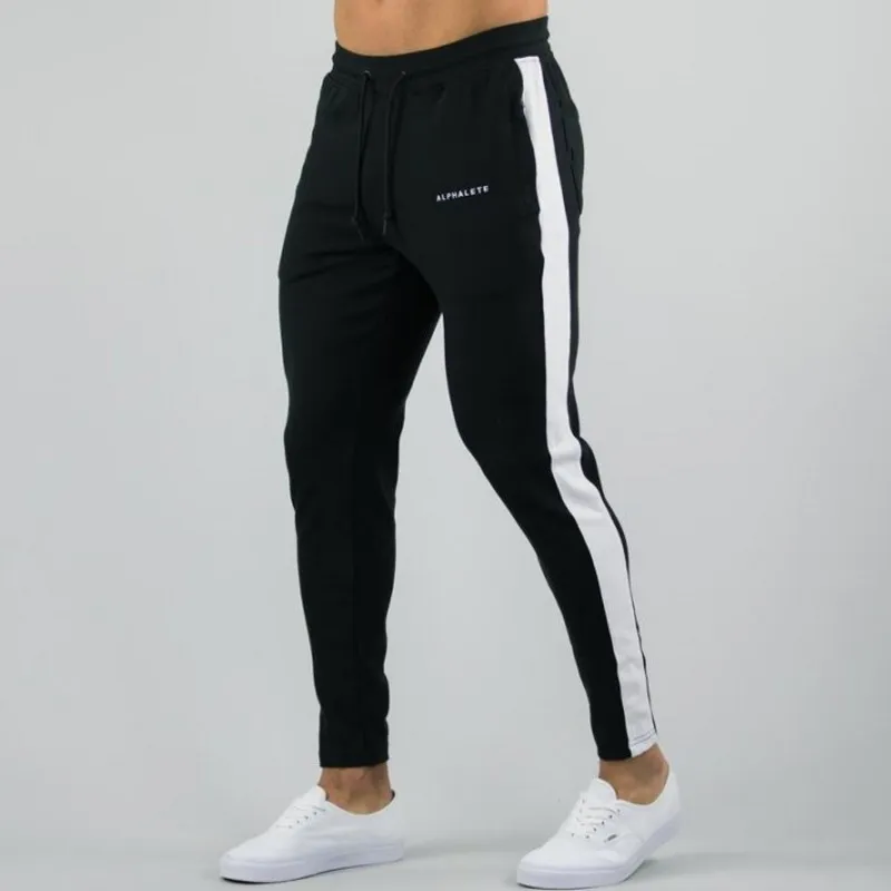 Alphalete stripe hotsell joggers